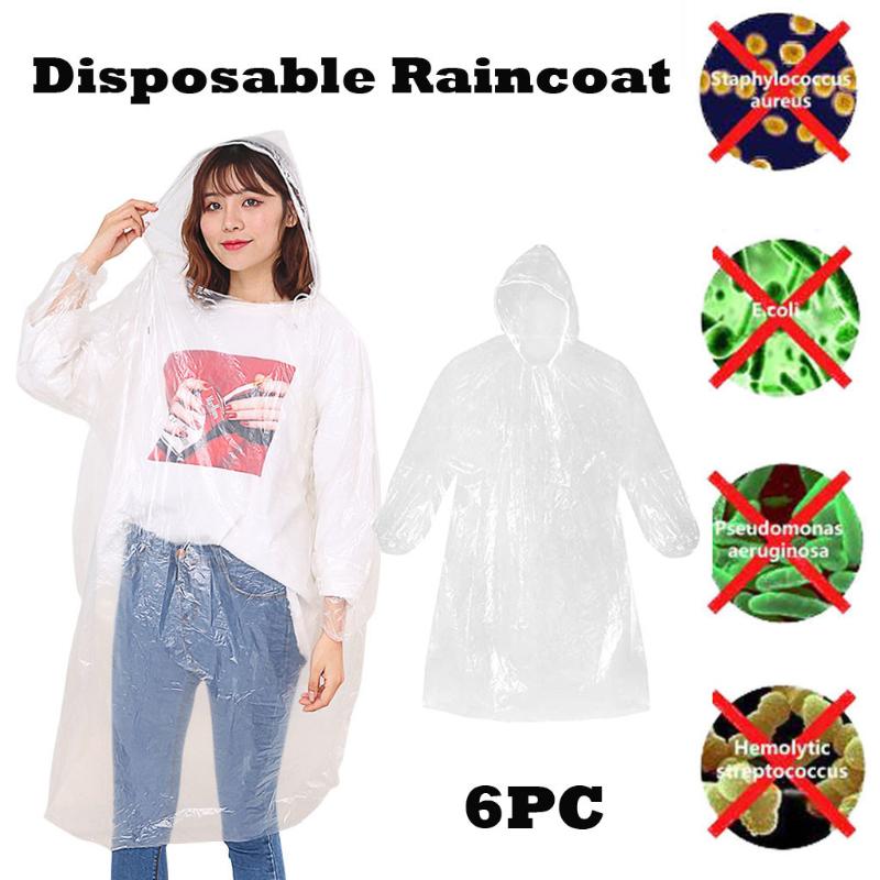 

Protective Unsex Disposable Raincoat Suit Saliva Cover Prevents Splashing Travel Camping Must Rain Coat Unisex Raincoat FD