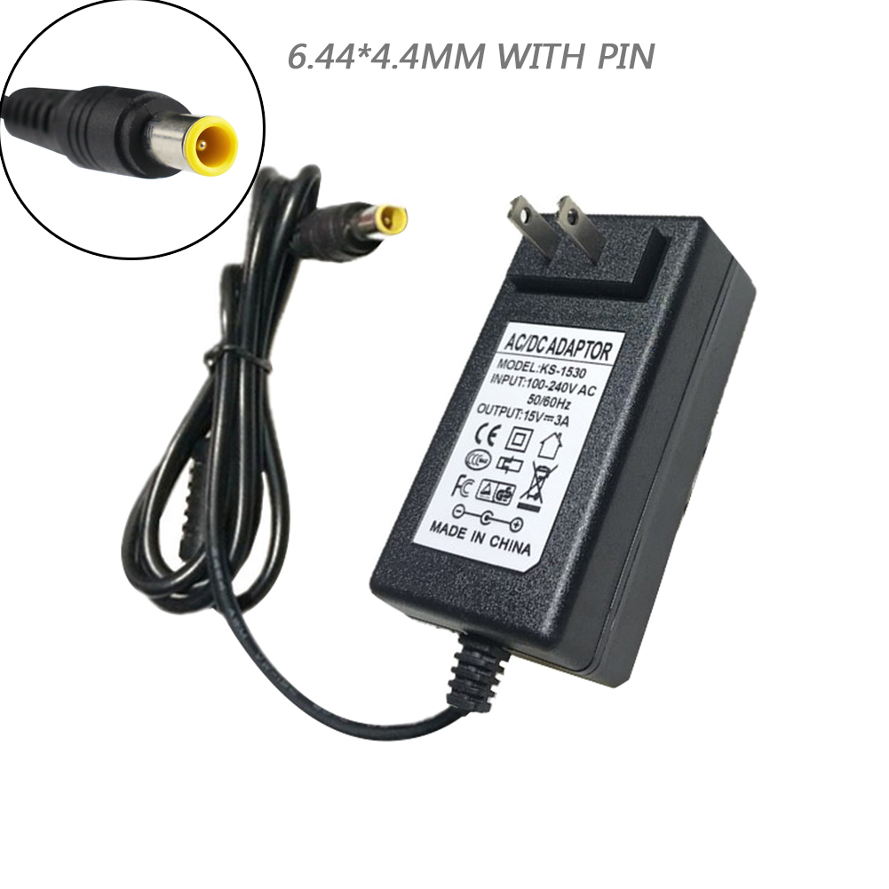 

15V 3A 6.4*4.4 Ac/Dc Adapter Charger Compatible with For Sony SRS-X55 SRS-BTX500 SRS-XB3 Portable Bluetooth Speaker Power Supply