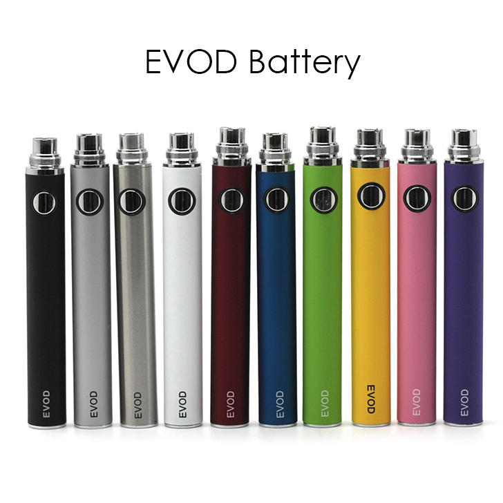 

Classic EVOD Battery E Cigarette Batteries 510 Vape Pen Fit Various Atomizers 650mAh 900mAh 1100mAh High Quality