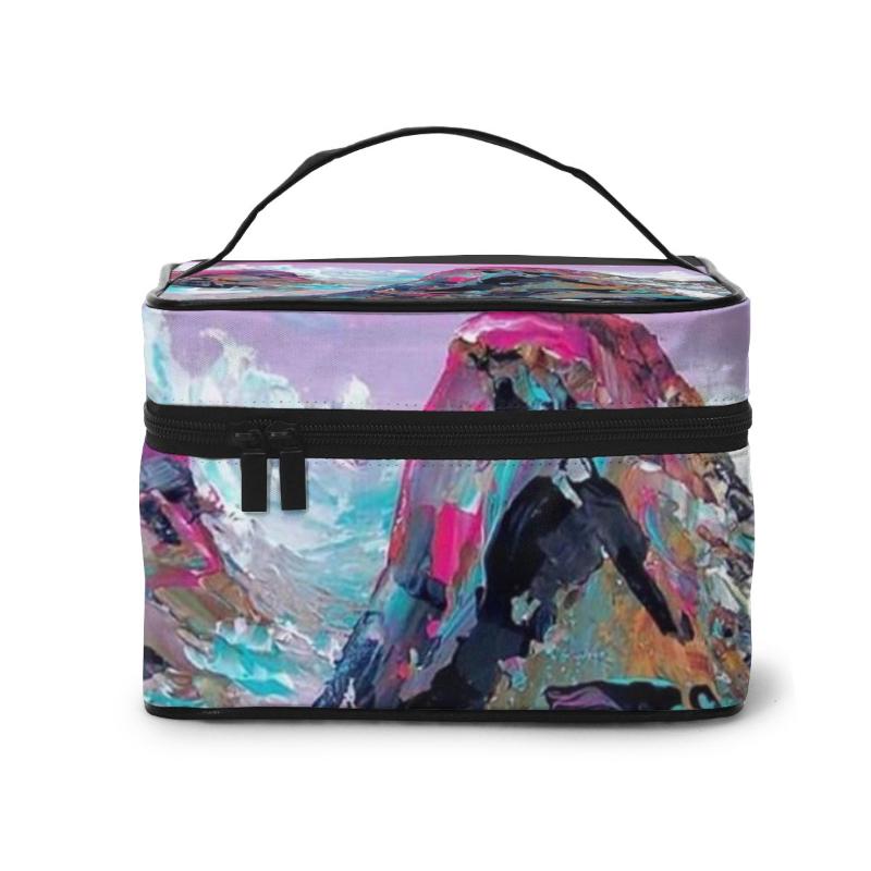 

A makeup bag wash bag receptacle Cosmetic Bingxihua, Black