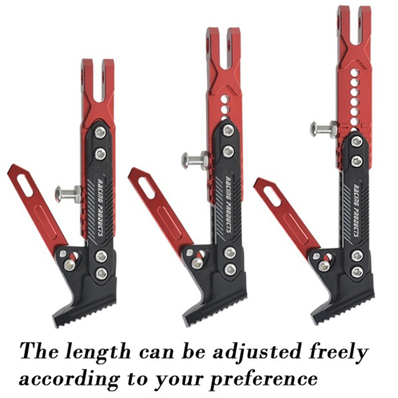 

Universal Motorcycle Adjustable Kickstand Foot Brace Parking Leg Foot Side Support Stand