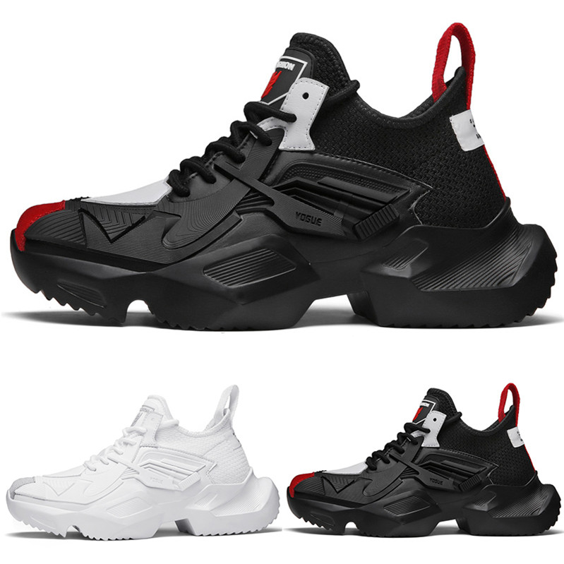 

High quality Platform shop01 sneaker type6 soft white black red lace cushion young MEN boy Running Shoes Designer trainers Sports Sneakers, Color#3