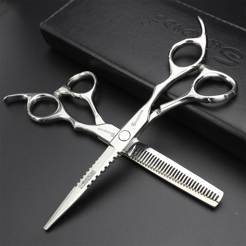 

6 inch scissors hair professional barber accessories hairdressing shears for hairdresser makas cutting thinning scissors salon