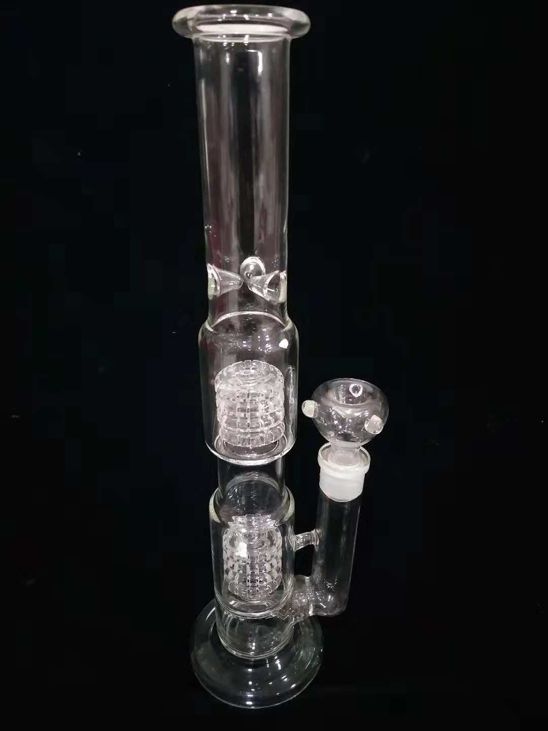 

36cm tall 18mm joint size glass bong glass pipe oil rig
