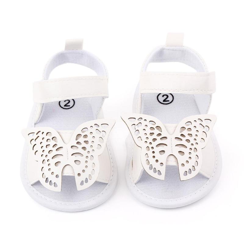 

Summer Baby Girls Breathable Anti-Slip Shoes Infant Toddler Kids Soft Bottom Sandals Children Fashion First Walkers New