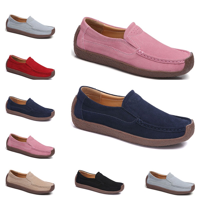 

New Fashion 35-42 Eur new women's leather shoes Candy colors overshoes British casual shoes free shipping Espadrilles #Forty seven, #03