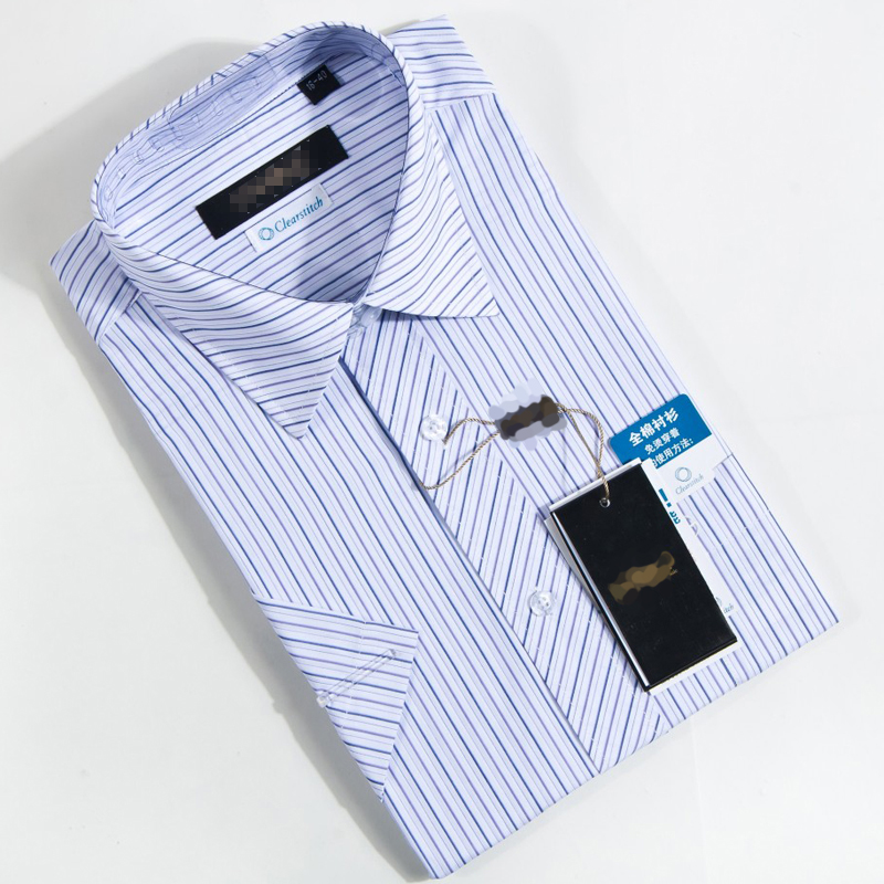 

Dress shirts Men's shirts Business Formal Striped shirt shirt men camisas para hombre camisa masculina A short sleeved 092, 83092