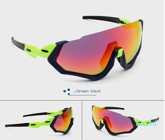

Stylish polarized flight jacket sunglasses outdoor sports bike glasses 3 lenses outdoor bike sunglasses