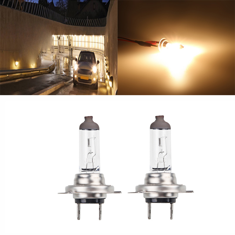 2PCS H7 12V 55W 4300K Halogen Car Light Bulb Lamp Cars Light Bulbs 4300k Parking Light H7 HeadLight Bulb Fog lights-image-463630503