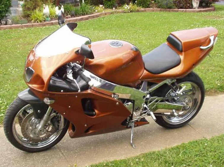 

ABS plastic fairing kit for KAWASAKI Ninja ZX-7R 1996 - 2003 brown Chinese fairings body kits 96-01 02 03 ZX7R ZX 7R, Ssame as picture