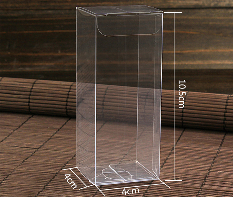 

30pcs 4*4*10.5cm clear plastic pvc box packing boxes for gifts/chocolate/candy/cosmetic/crafts square transparent pvc Box