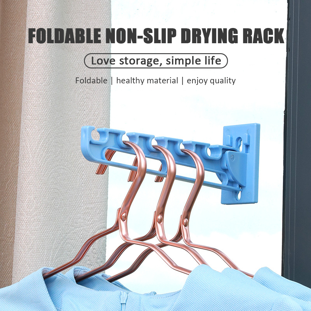 

1 pcs Multifunctional Hook Folding Rack for kitchen living wall hooks Window Bathroom Door Hook No Trace Plastic Hanger hooks