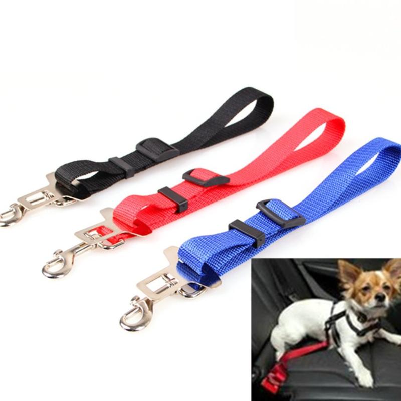 

Vehicle Car Pet Dog Seat Belt Puppy Car Seatbelt Harness Lead Clip Pet Dog Supplies Safety Lever Auto Traction Products