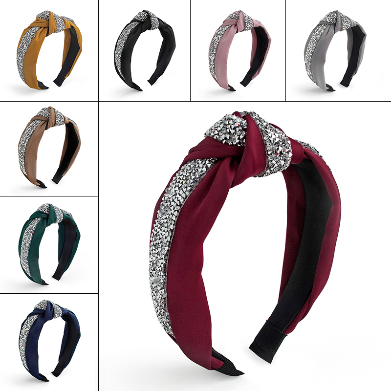 

Chen Yan Korean Pearl Headband Bezel Simple Knotted Hair Loop Women Hairband Fashion Headwear Girls Hair Accessories