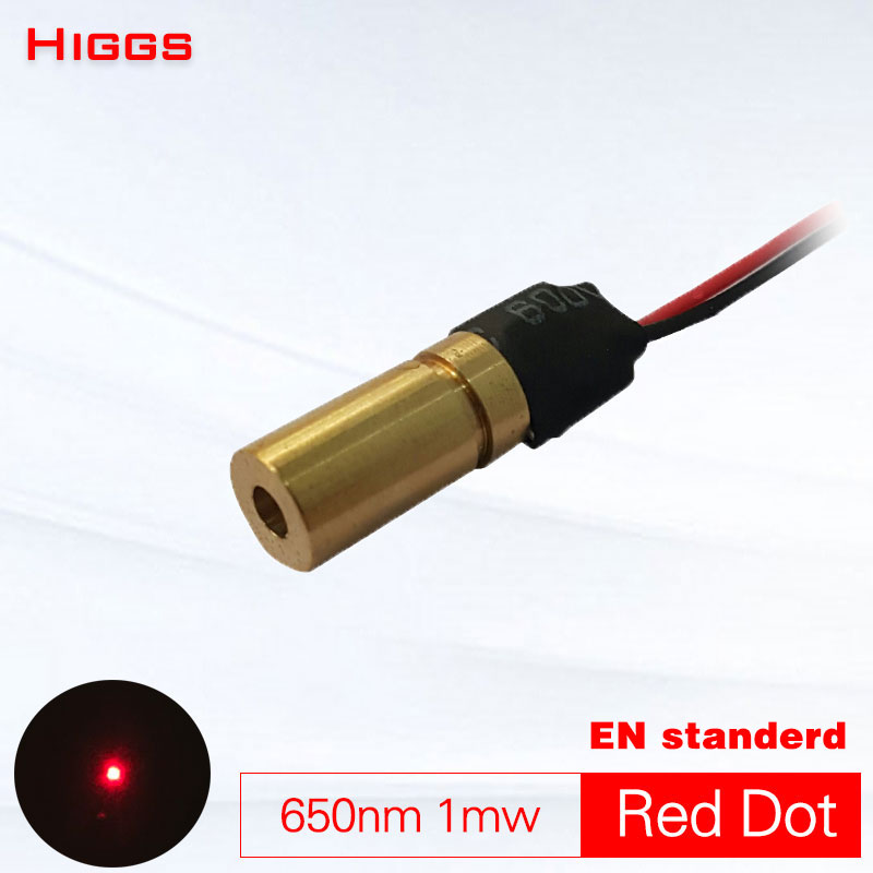 

High quality EN standerd 650nm 1mw red dot laser module low power class I laser sight equipment for experimental teaching