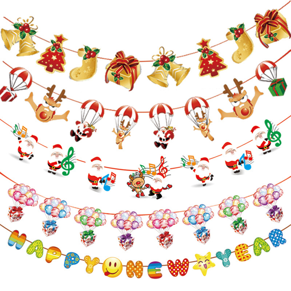 3.6M Halloween Bunting Garland Decoration Hanging Pumpkin Bat Scary Kids Party