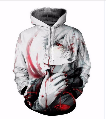 blusa de frio tokyo ghoul