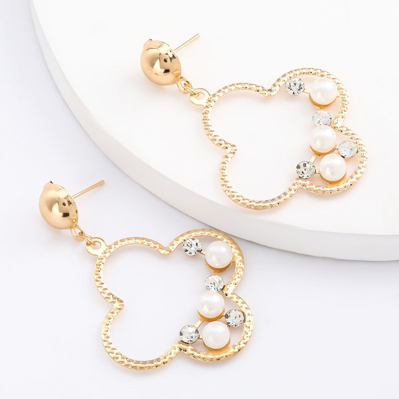 

Bohemia Dangle Drop Earrings for Women's earrings Earring Waterdrop white Zircon Jewelry for Wedding Party