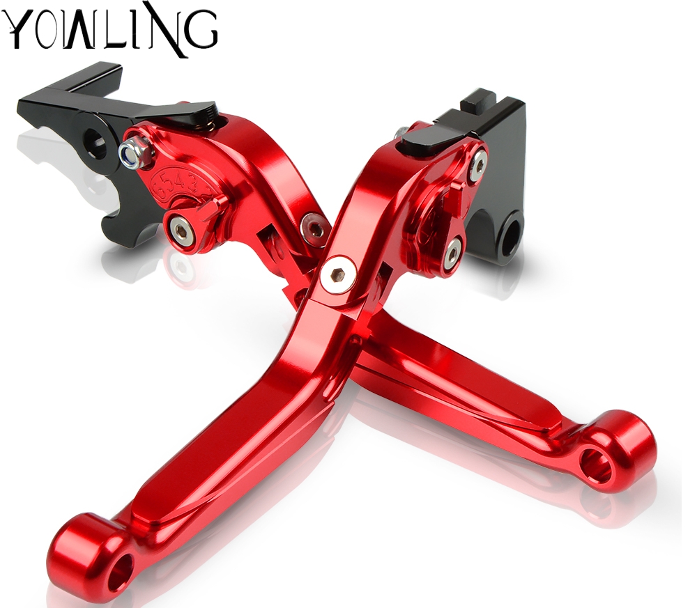 CNC allungabile pieghevole moto regolazione del freno leve frizione per Aprilia tuono V4R//Factory 2011/ 2012/ 2013/ 2014/ 2015/ 2016/ 2017