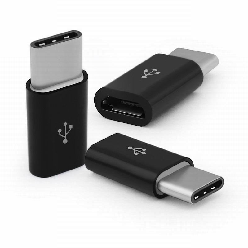 

3PCS USB Type-C Adapter Converter, Black