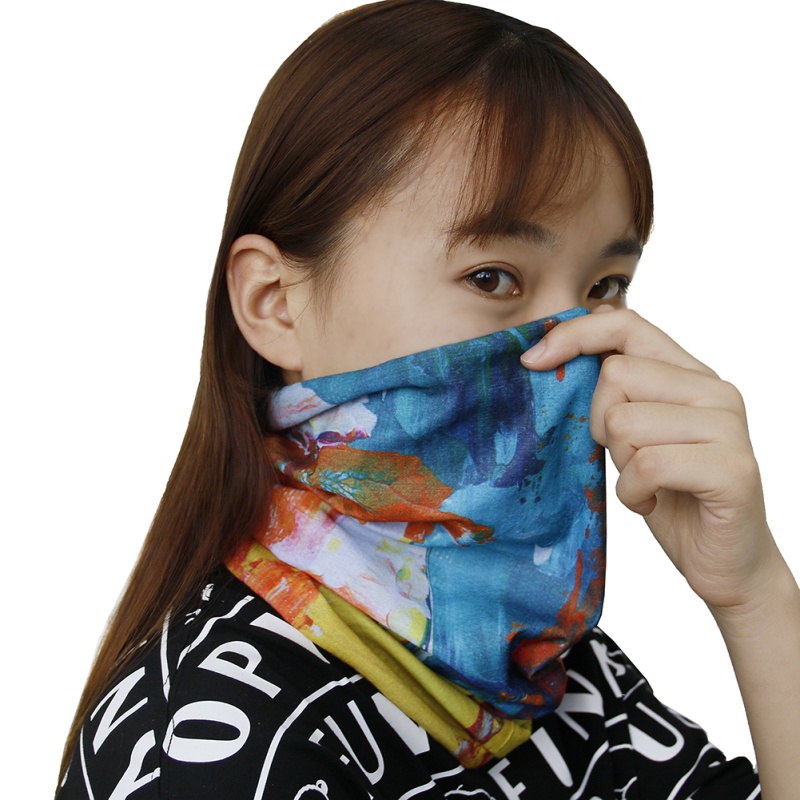 

Multi Function Bandanas Men Women Cycling Outdoor Scarf Sun Protection Bandana Neck Gaiters Riding Camping Scarf Activities, As picture
