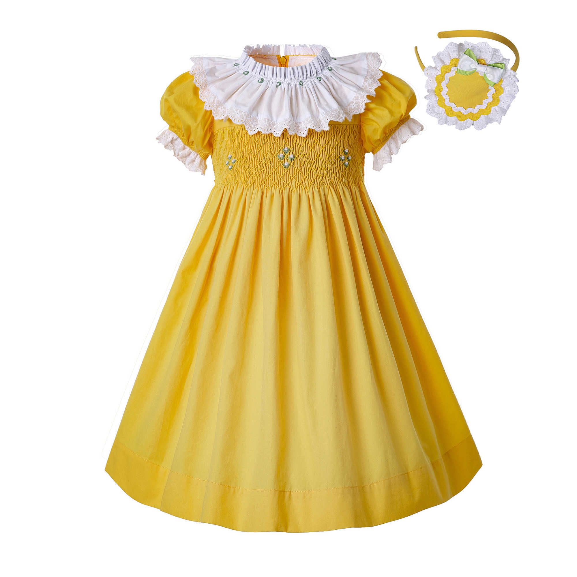 smocked girl dresses sale