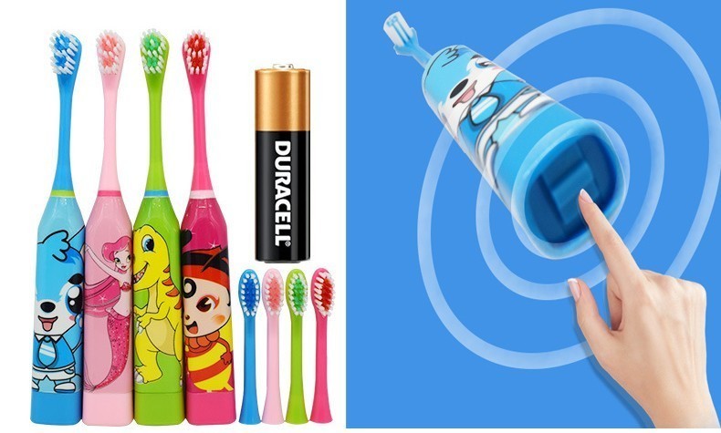 

4 Pcs Cartoon Pattern Wholesale Kids Waterproof Soft Bristle Toothbrush Professional Oral Hygiene Teeth Care Cheap free Ship