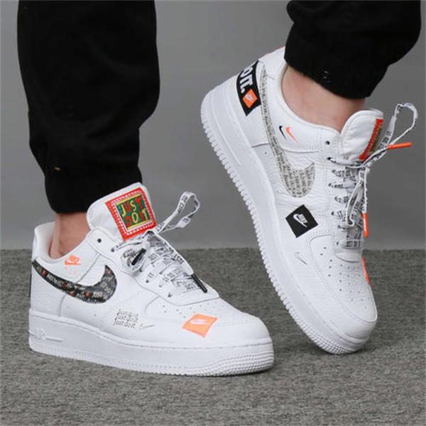 

Top quality luxuryS Designers Àir Forcè 1 AF1 jùst d-o it Genuine Leather White black orange low sneakers Men and women fashion casual sports shoes