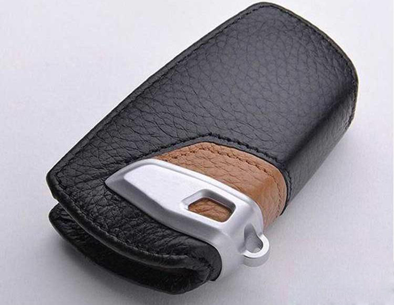 In Red Leather for 2015 plus BMW X6 F16 Keyless Leather Key Case