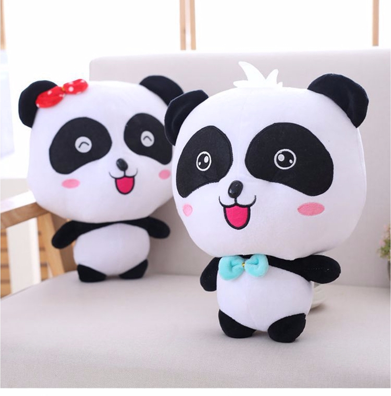 Babybus Niedlichen Panda Pluschtiere Hobbys Cartoon Panda Stofftier Puppen Fur Kinder Jungen Baby Geburtstag Weihnachtsgeschenk 35cm
