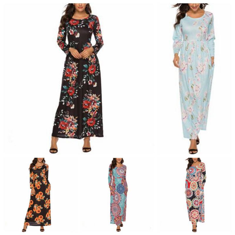 american vintage maxi dress