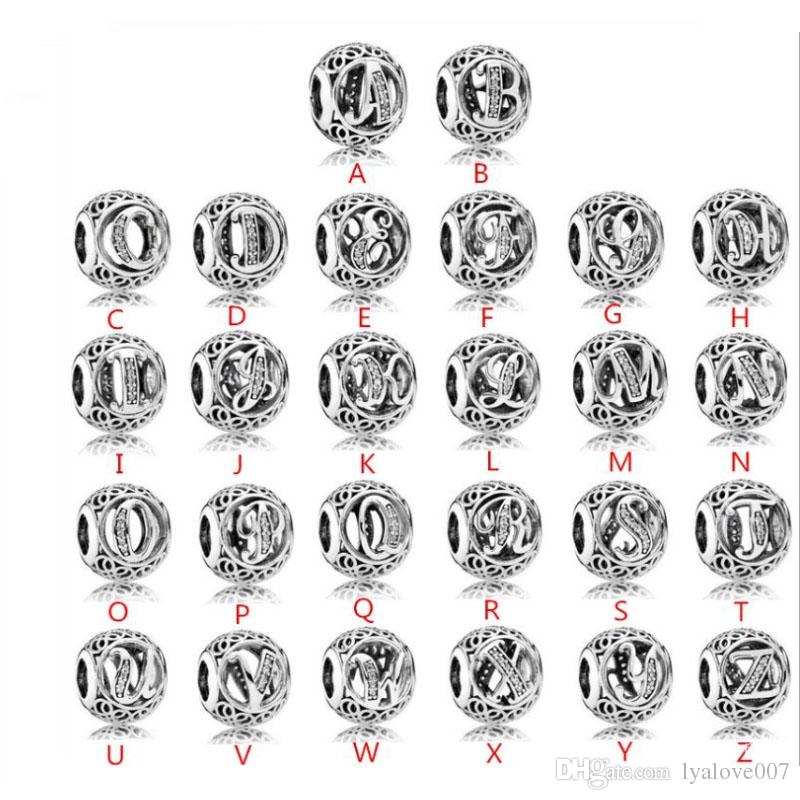 charm pandora alfabeto vintage charm pandora alfabeto vintage