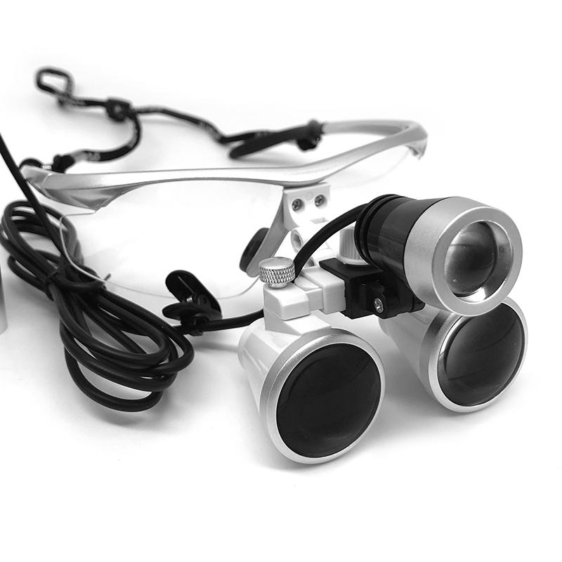 2021 Dental Loupes 3.5X 420 Mm Surgical Magnifying Glasses Dental