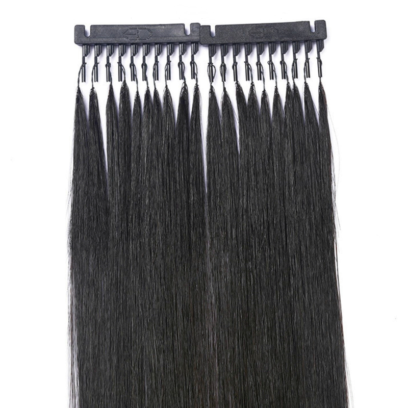 

6D Remy Human Hair Extension Cuticle Aligned Clip In Extensions Can Be Restyled Dyed Bleached Natural Color Sliky Straight 24"