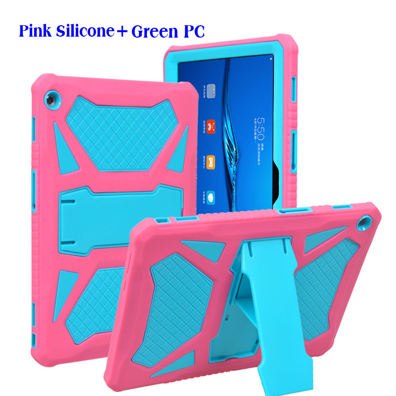 Pink silicon + green PC