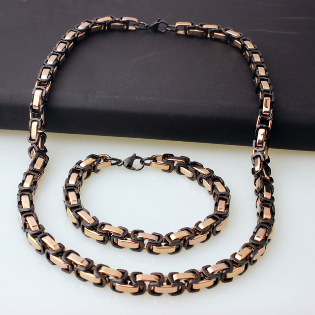 Rose Gold Black