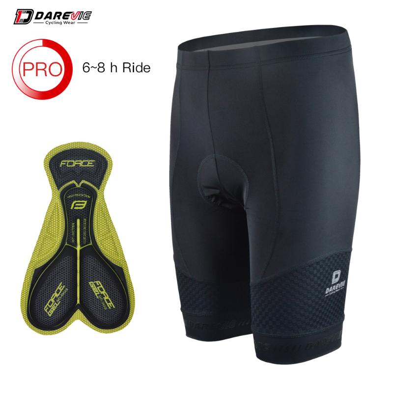 

Cycling Shorts Darevie Pro 3D Gel Sponge Pad Shockproof Road MTB Ciclismo 6 Hours Summer Bike Bib Short, As pic