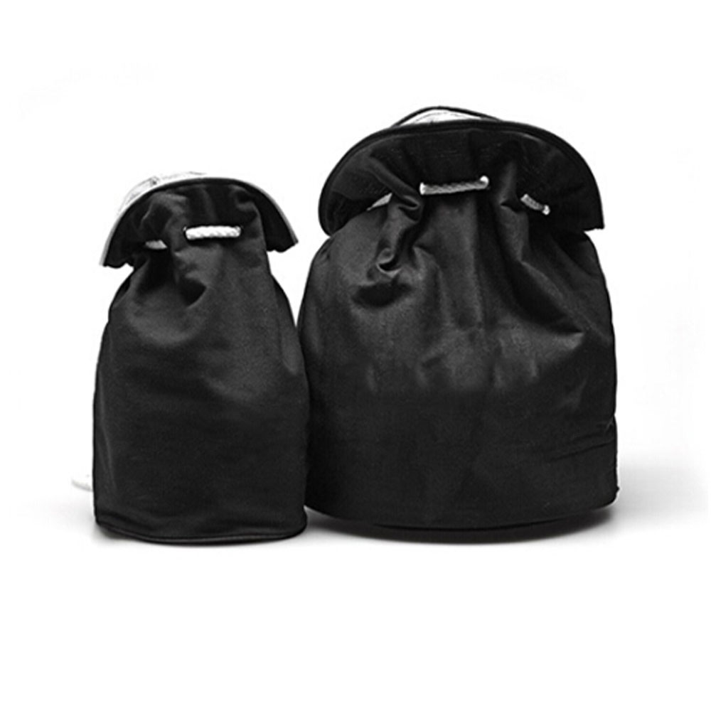 

Classic logo Drawstring Gym Bucket Bag Thick Travel Draw String Bag Women Waterproof Wash Bag Cosmetic Makeup Storage Case