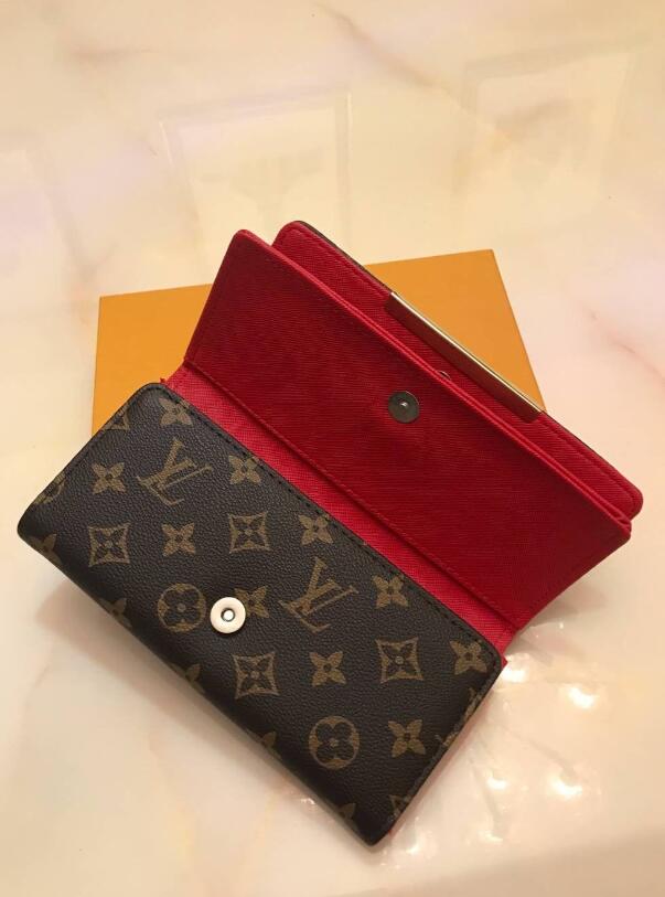

LV LOUIS VITTON Hot Zipper Wallets Women Purse Long Wallet Fashion Ladies Clutch Men Shoulder Bag Ladies Handbags7, Red;black