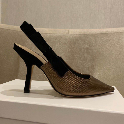 

Luxury design fashion high heels high-gluten logo lettering silk film net sexy pointed high heels high-density elastic bandage sandals, Nude