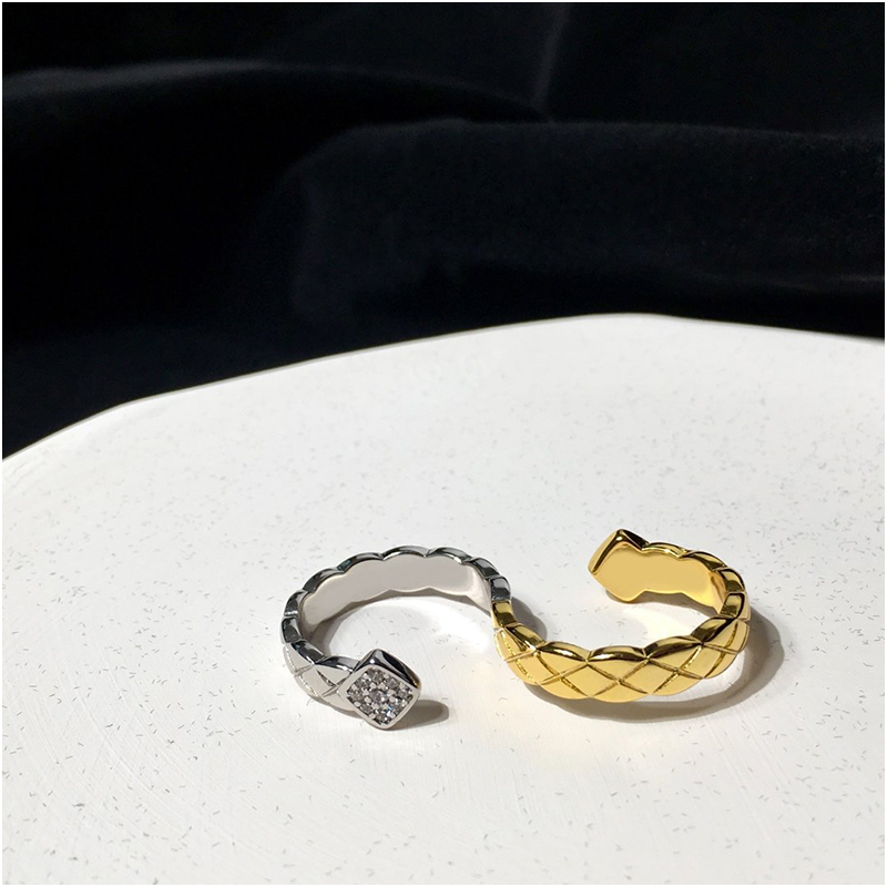 

Luxury Designer Jewelry Women Rings Pandora Style Channel Rings Diamond RING Wedding Engagement Ring for Women Free Shipping with Box
