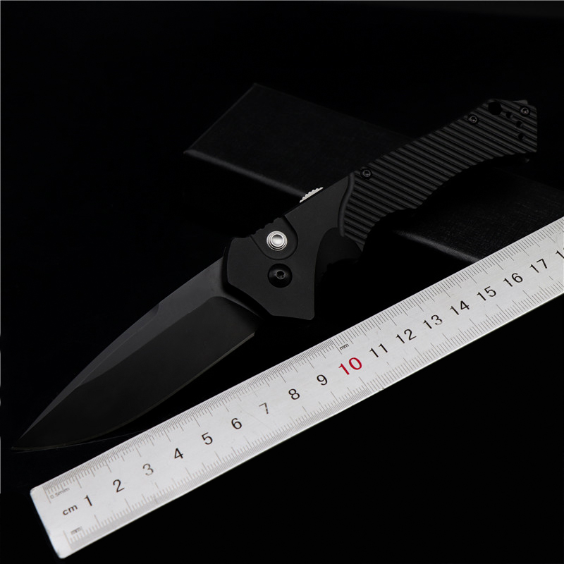 

9600bk folding knife outdoor camping fishing with automatic blade D2 blade