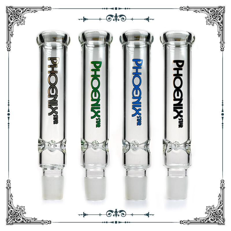 

9 Inches Glass extended Glass Smoking Tube fit #34 male joint Water Pipe bongs accessories replacement top Glass Tube