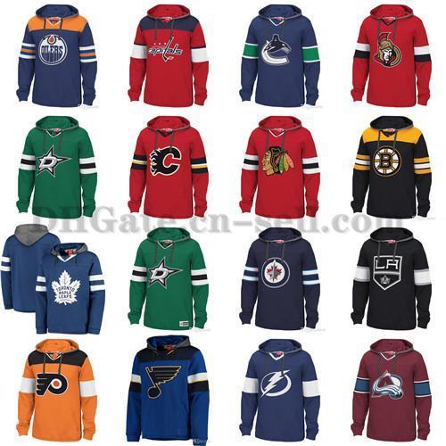 

Cheap Hockey Hoodie Pullover Men Women Youth Chicago Blackhawks Vancouver Canucks St. Louis Blues Tampa Bay Lightning Rangers Boston Bruins, Brown