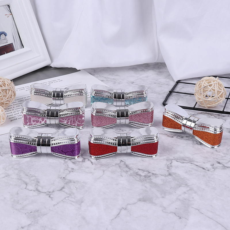 

Hot Sale Empty Lipstick Tube Lip Container Lipstick Shell Packaging Colorful Shiny Bow Cosmetics Refillable