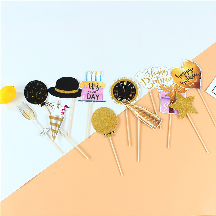 

New cake top hat birthday party tools birthday cake top hat boys and girls party decorations