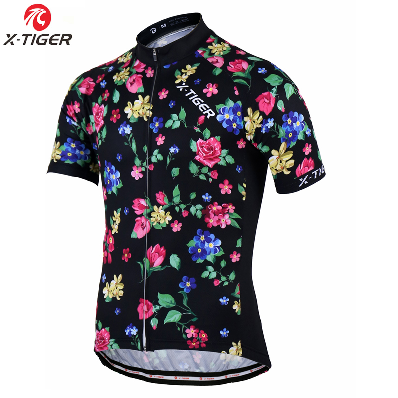 

X-TIGER Summer Cycling jersey MTB Bike Clothes Sportswear Quick-Dry Mountain Bicycle Clothing Breathable Cycling Clothing, Cycling jerseys only
