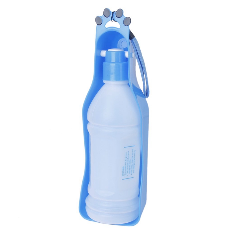 

350 ml Plastic Travel Bottle for Pet Dog, Red