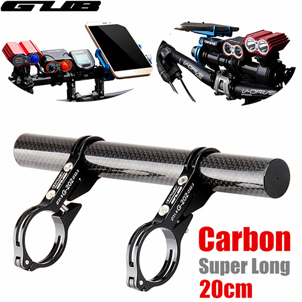 

GUB Holder MTB Bike Cycle Guide Extender Bicycle Mounting support with Carbon fibre tube Bicycle extend support from the Lamp