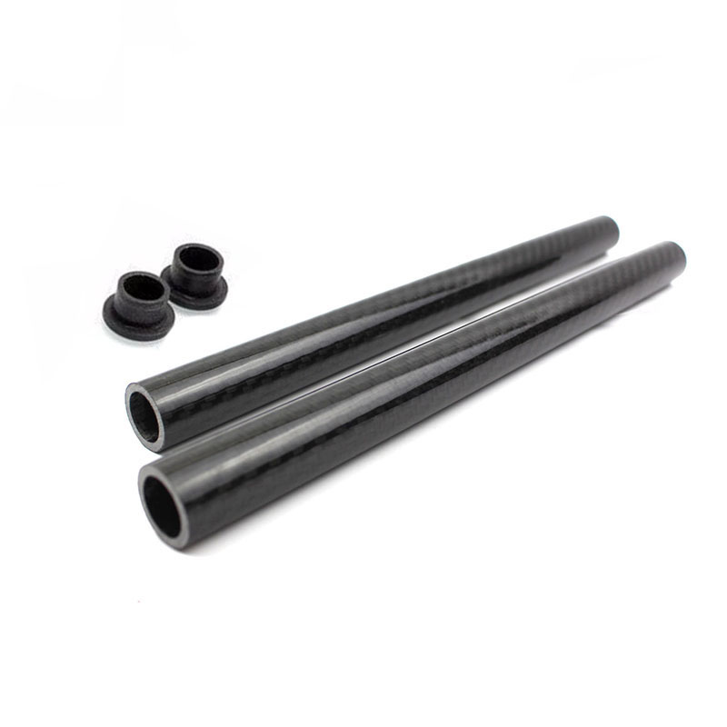 

22MM 7/8" Universal Motorcycle Carbon Fiber Clip On Ons Replacement Handle Bar Handlebars Grips Tube 2pcs